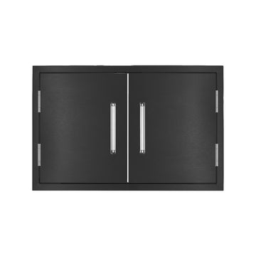 Titan Double Door - Satin Black - CBADD-B